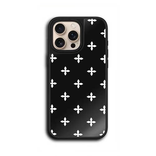 明星同款满屏英文字母适用于苹果镜面磁吸手机壳iPhone17Air防摔16ProMax高级感15时尚14简约13/12系列保护套