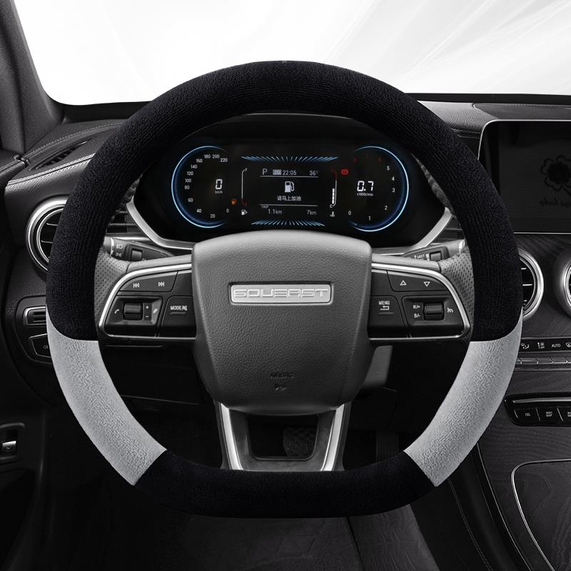 东南dx3方向盘套冬季毛绒DX7 prime v5菱致V3菱悦汽车专用把套V6