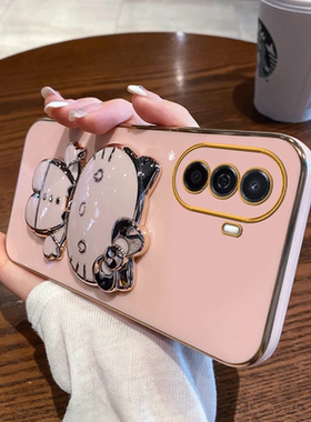 适用华为NovaY71手机壳Nova新款Y71海外版HUAWEI保护套novey硅胶novoy全包防摔女带镜子支架男钢化膜纯色外壳