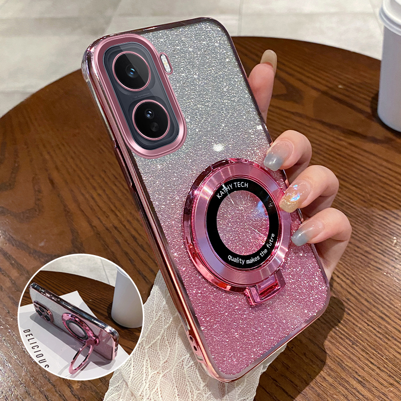 适用V2520A硅胶防摔壳送钢化膜