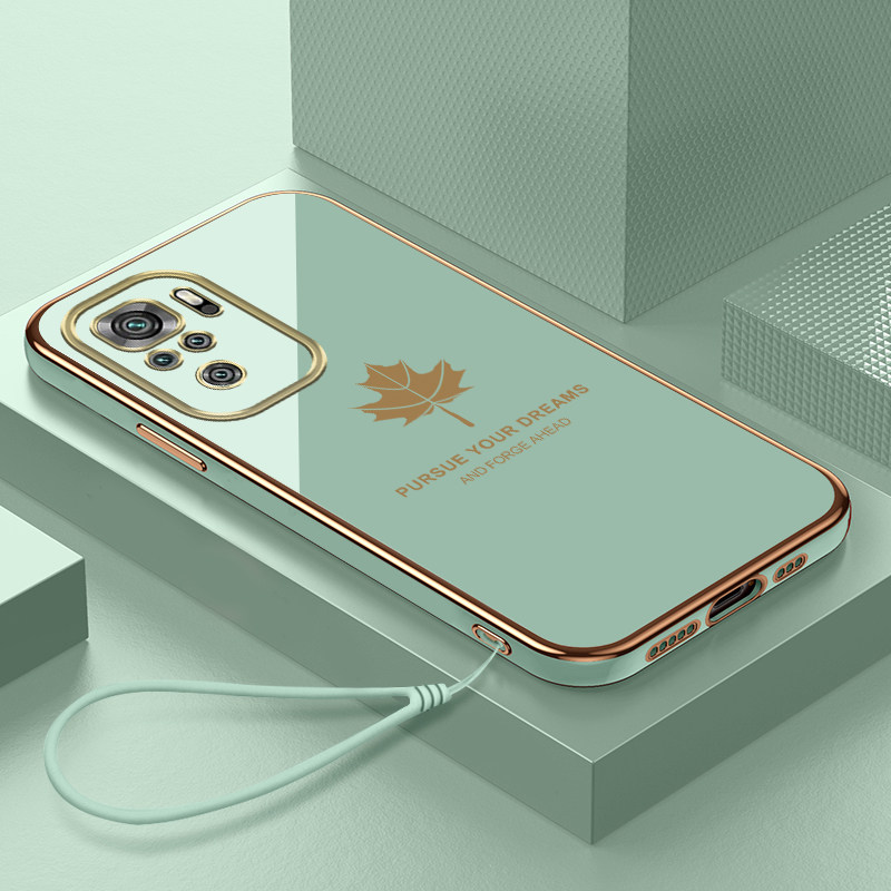 适用红米note10s硅胶壳送钢化膜