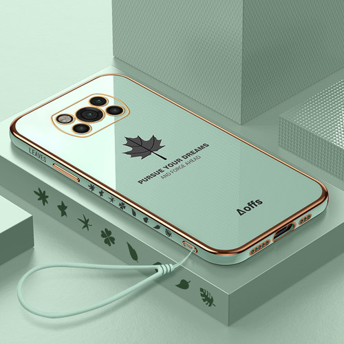 适用小米pocox3手机壳送钢化膜