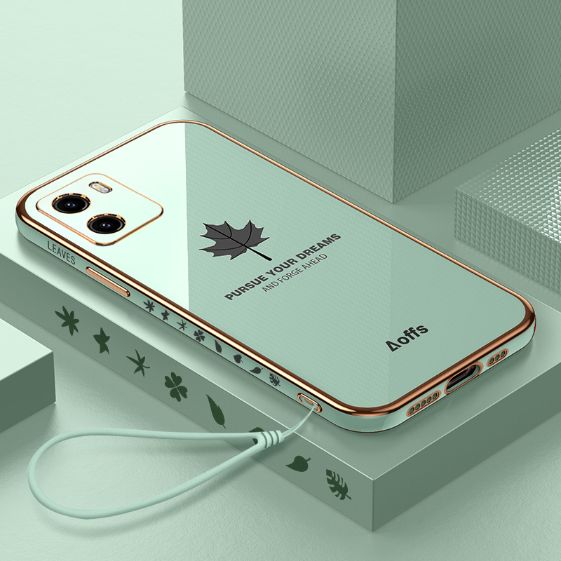 适用iQOOU5x硅胶防摔壳送钢化膜