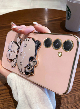 适用三星a14 5g手机壳SM-A146P/DSN硅胶galaxya145g保护套galaxy女sma一A14带支架samsunga软samsung防摔外壳