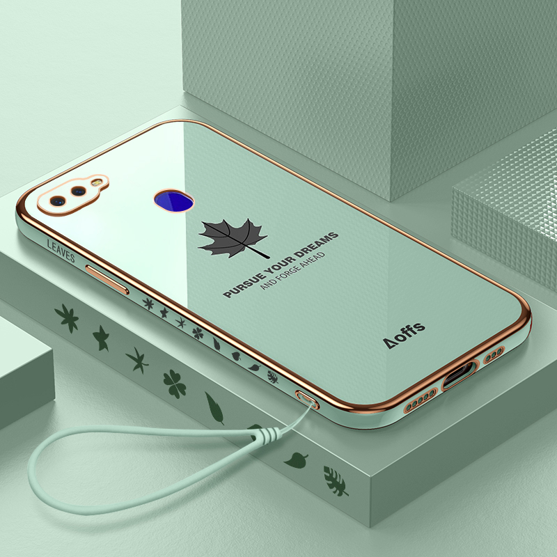 适用OPPOA7x硅胶防摔壳送钢化膜