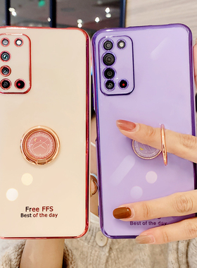 适用华为荣耀x10手机壳x10max保护套5G版硅胶xmax镜头全包TEL一AN00a防摔KKG软壳honor网红x105g女pro外壳10x