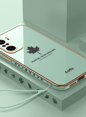 适用红米K40手机壳小米k40pro+的新款硅胶保护套5G全包por防摔redmik软壳k405g女redmi男p十带挂绳款加后外壳