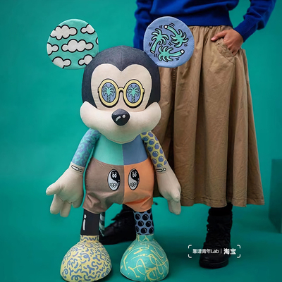 椰子米奇联名公仔潮玩手办
