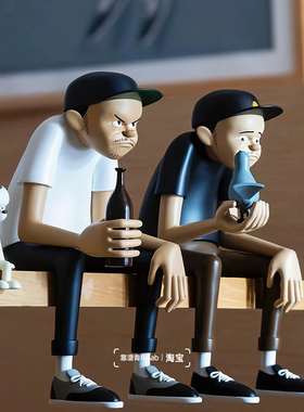 花井祐介潮玩联名公仔大叔手办Yusuke Hanai艺术家桌面摆件现货