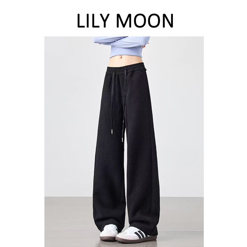 香蕉裤冬款女款女款休闲裤牛绒