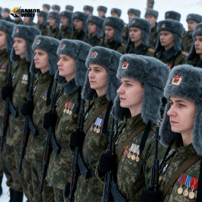 俄罗斯雷锋帽户外骑行防风防寒帽