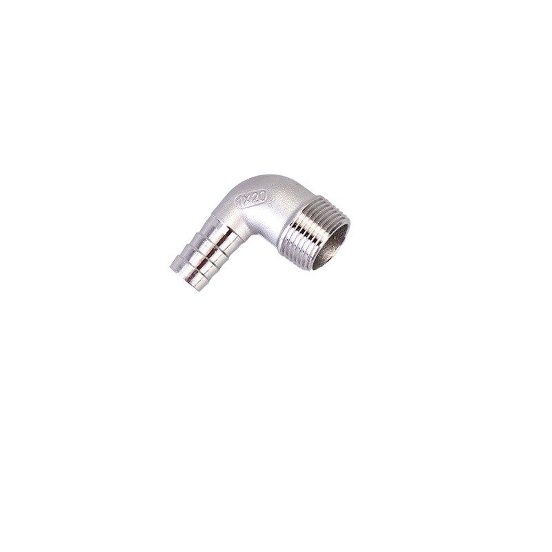 不锈钢宝塔弯头90度直角 L型管接头KBL10-03 8-02ZG1/4PT3/8RC1/2