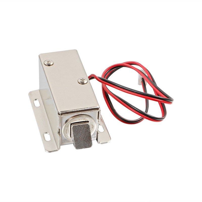 LY-03斜口电磁锁 DC12V小型电锁24V电控锁门锁电子锁电插锁柜门锁 - 封面