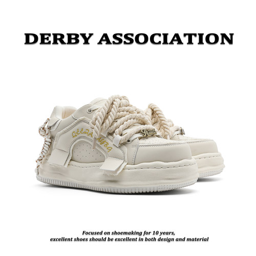 隐形增高7CM小白板鞋情侣款