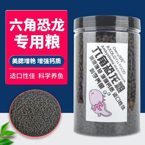 蝾螈六角恐龙鱼饲料娃东