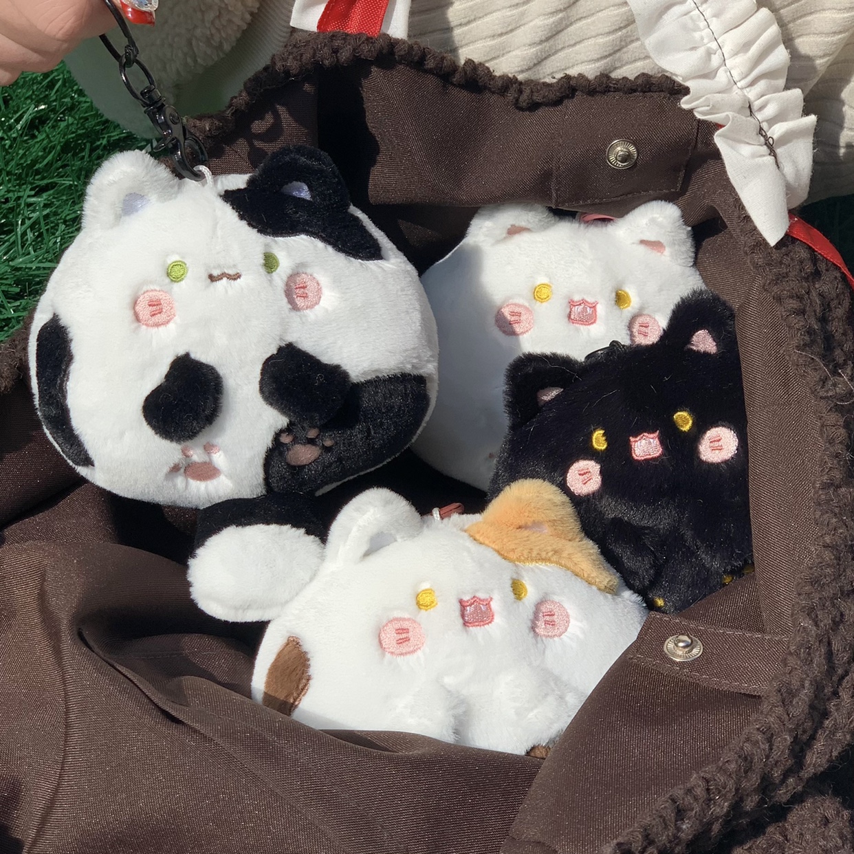毛绒可爱猫咪玩偶礼物抱枕挂件