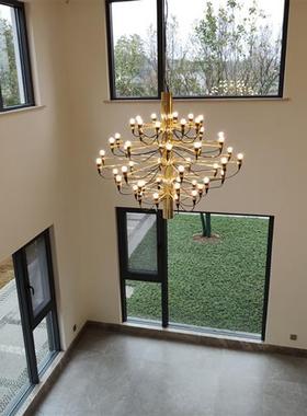 意大利大客厅吊灯工程现代展厅卧室餐厅复式楼梯设计师loft吊灯