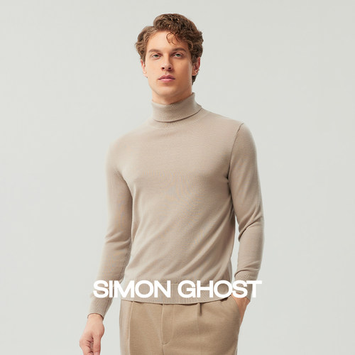 男士毛衣SIMONGHOST高领