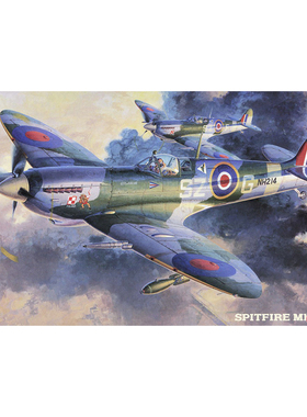 天易模型 长谷川模型 1/48 英国喷火MK.Ixc 战斗机 19179