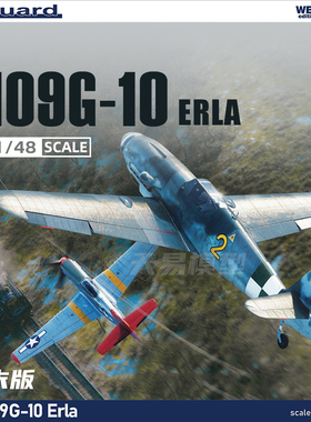 天易模型 牛魔王拼装飞机 84174 109G-10 ERLA 周末版 1/48