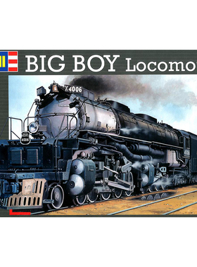 天易模型 Revell/利华拼装 02165 big boy大男孩蒸汽机车头1/87