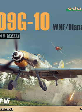 天易模型 牛魔王拼装飞机 82161 109G-10 WNF/Diana 豪华版 1/48