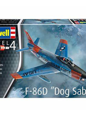 天易模型 利华/revell拼装飞机 03832 F-86D Dog Sabre 1/48