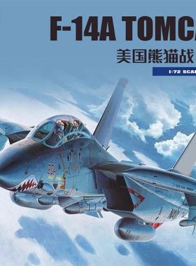 天易模型   长谷川拼装模型 00533 F-14A 战斗机 高视距涂装 1/72