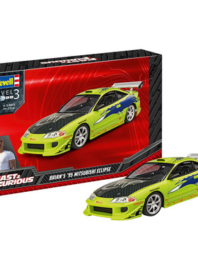 天易模型 Revell/利华拼装车模 07691 速度与激情 三菱 赛车 1/25
