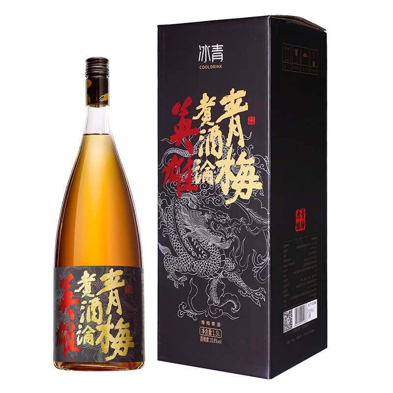 冰青青梅果酒&middot;青梅煮酒论英雄 10.8度 1.5L*1瓶 礼盒装