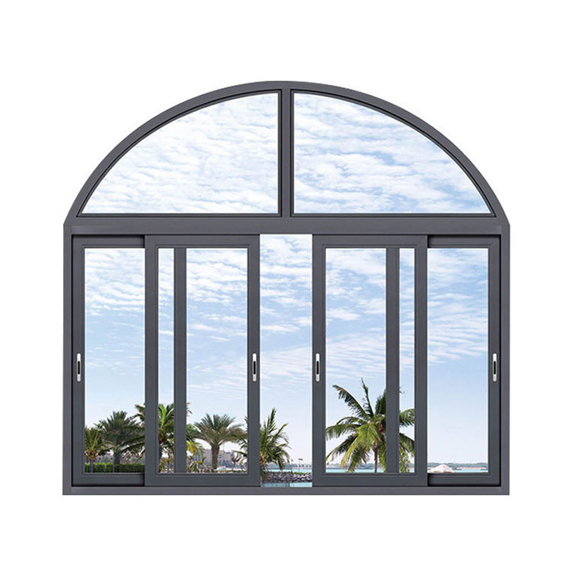 佛山工厂断桥铝合金系统推拉窗封阳台卧室客厅厨房隔音隔热防盗窗