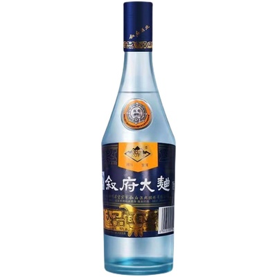 四川叙府大曲蓝标青花45度52度500ml浓香型白酒光瓶正宗纯粮酒