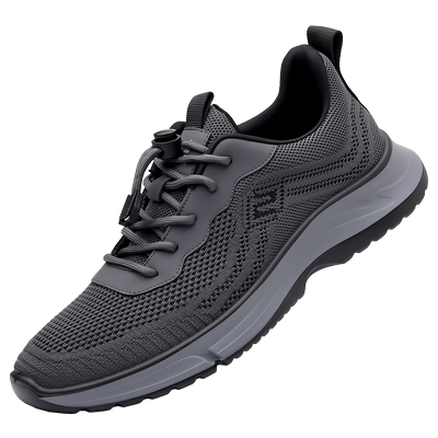 老人头舒适透气运动网鞋男