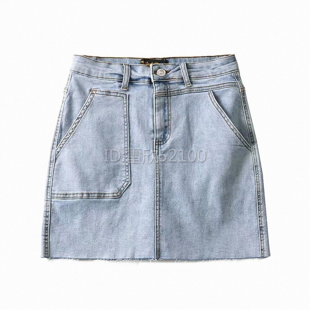 Wear a high-waisted denim skirt with fur-lined pockets and a|msdalam kategori Butik wanita / wanita, skirt - dari Buy2taobao.com untuk memberikan perkhidmatan ejen Taobao profesional membeli