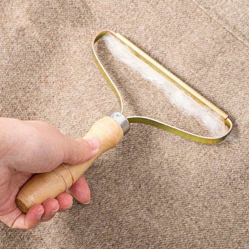 铜制衣服刮毛器去球器羊毛毛呢大衣面料整理工具剃毛除毛器