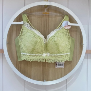 香蜜闺秀甜美文胸纸片3312009透气三明治模大胸薄杯无钢圈C杯内衣