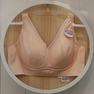 香蜜闺秀3312068背心无钢圈固定杯薄款 无痕养护内衣运动柔文胸罩