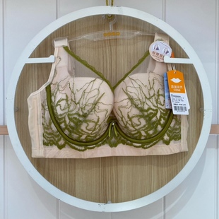 香蜜闺秀极美文胸纸片3312102透气三明治模大胸薄杯无钢圈C杯内衣