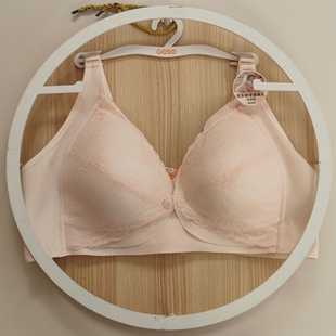 香蜜闺秀25112101无钢圈哺乳可拆卸肩带C杯薄款 大胸显小内衣胸罩