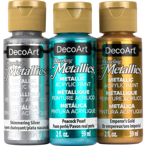 金属美术颜料DecoArt丙烯颜料