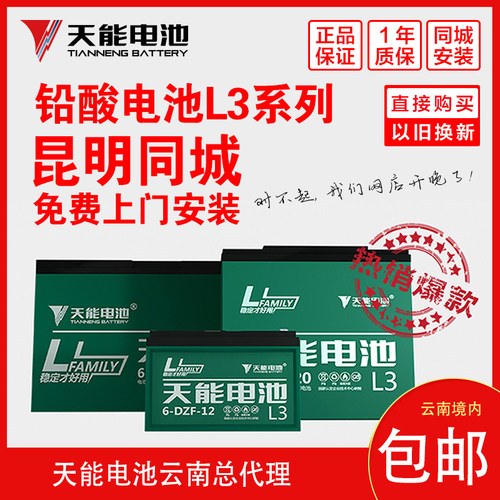 电池20铅酸48v20a电瓶天能电动车