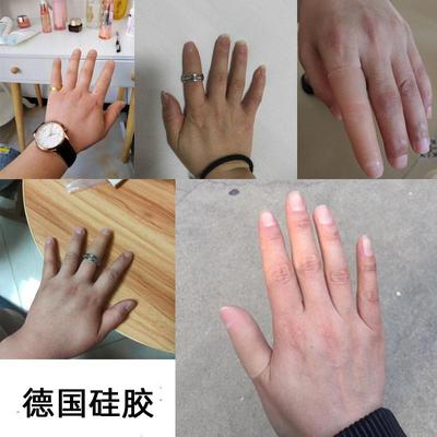 防护进口矽胶手指假肢美容手套彷真脚趾套美甲半指身心障碍人士逼