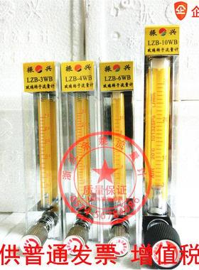 余姚振兴玻璃转子浮子流量计液体LZB-3WBLZB-4WBLZB-6WBLZB-10WB