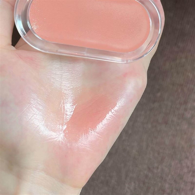 速发韩式月光肉桂奶膏is透亮水光感氛围腮红膏高光立体提亮肤色素
