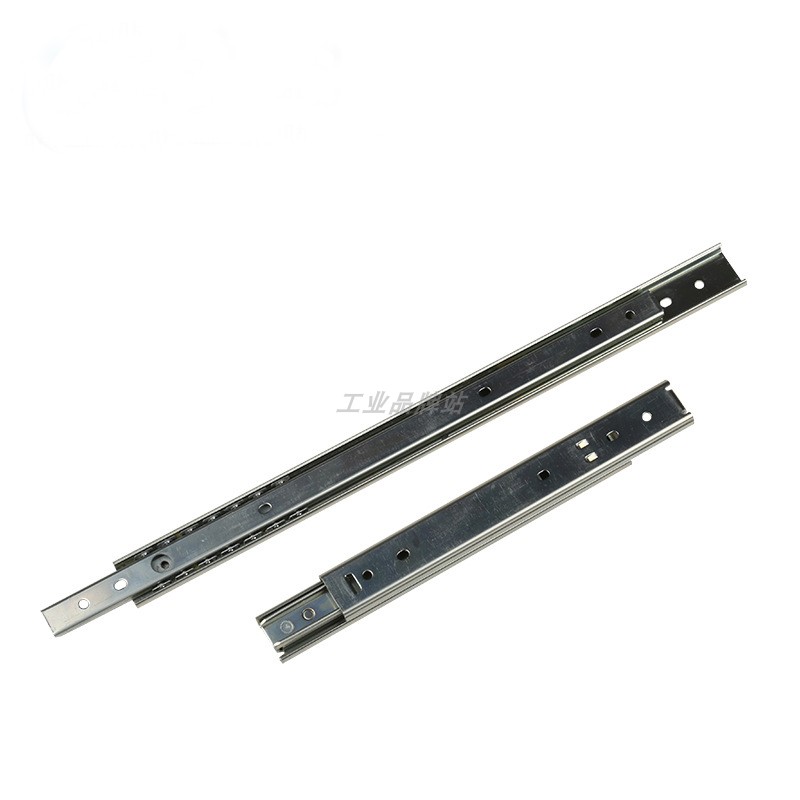 速发SRY2720/2725/270/拉75/2740/ 745/27502两段抽2轻载型滑轨