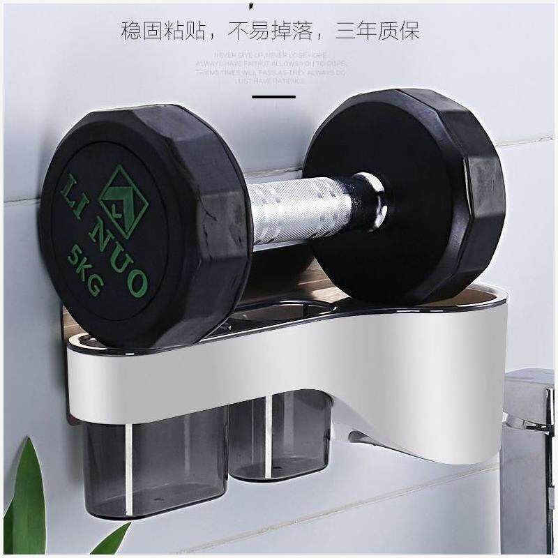 速发专放梳子收纳壁挂式牙刷架牙膏盒卫生间牙具盒创意收纳桶电吹