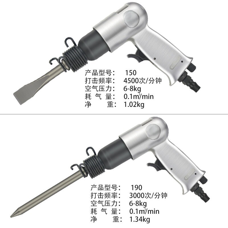 速发气动气铲风镐强力冲击式风铲除锈机气锤气锹150/10气动工具