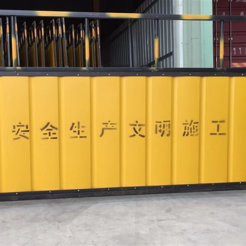 速发施工护栏围栏 铁马璃栏 市政路栏 道路隔离栏 玻护钢移动护栏