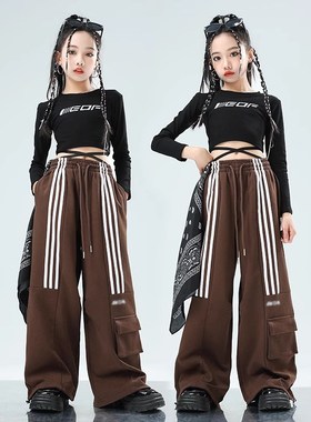 速发街舞hiphop演出服爵士舞嘻哈jaz舞舞蹈服装练功服z儿街少潮服