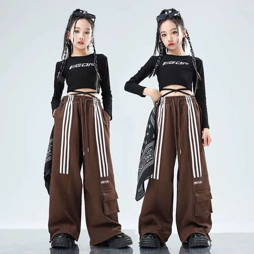 速发街舞hiphop演出服爵士舞嘻哈jaz舞舞蹈服装练功服z儿街少潮服